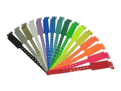 Pulseiras plásticas